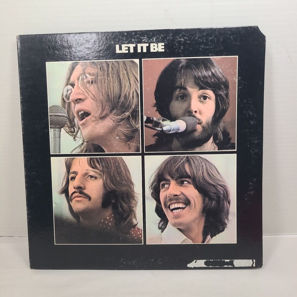 Let It Be-The Beatles  Red Apple 34001 (JS 17500) Vinyl Lp Record